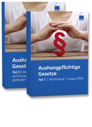 Aushangpflichtige Gesetze 2024