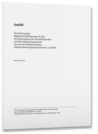 GasGVV – Gasgrundversorgungsverordnung