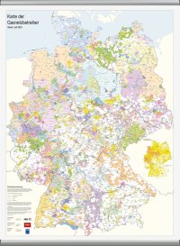 Karte der Gasnetzbetreiber 2025